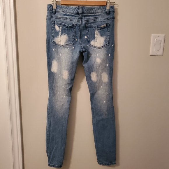 Michael Kors Distressed Skinny Jeans - Picture 2 of 4